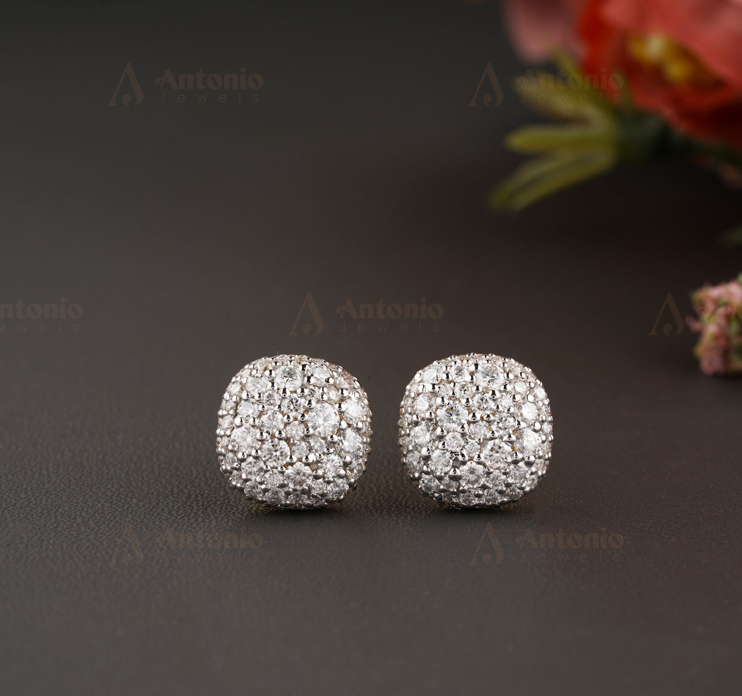 Moissanite Diamond Earring