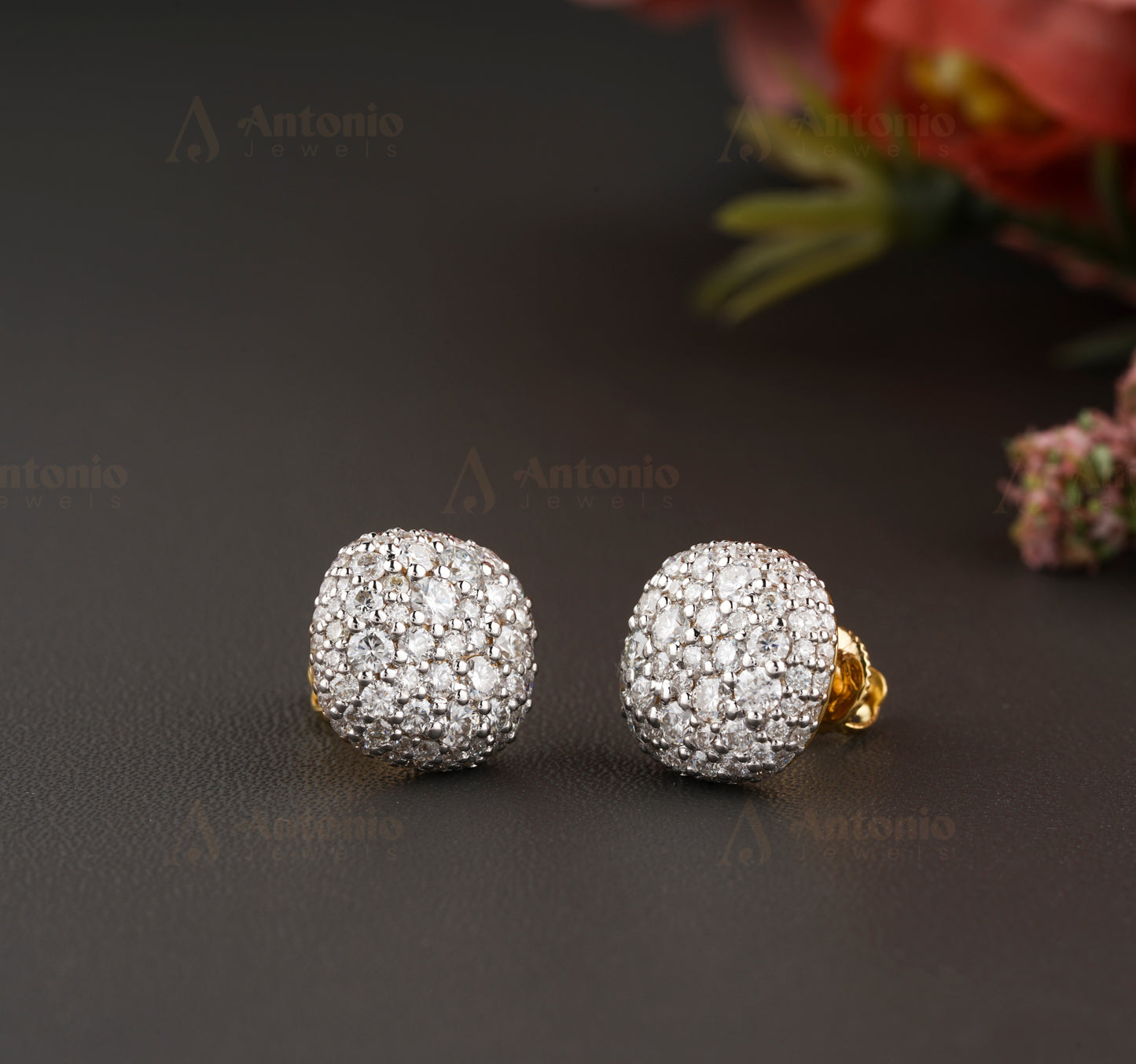 Moissanite Diamond Earring