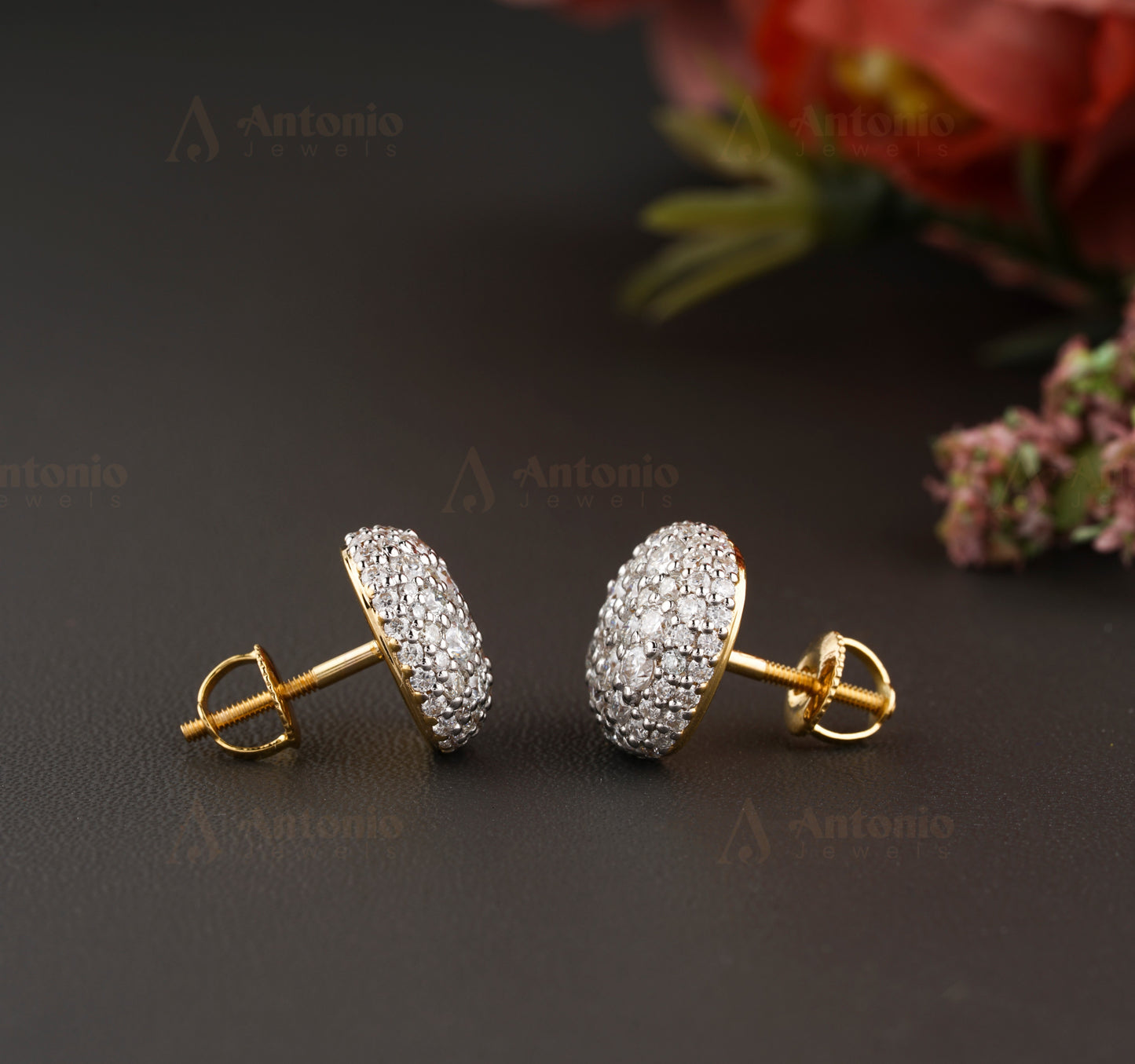 Moissanite Diamond Earring