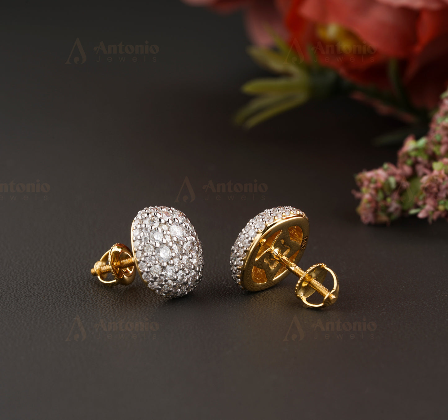 Moissanite Diamond Earring