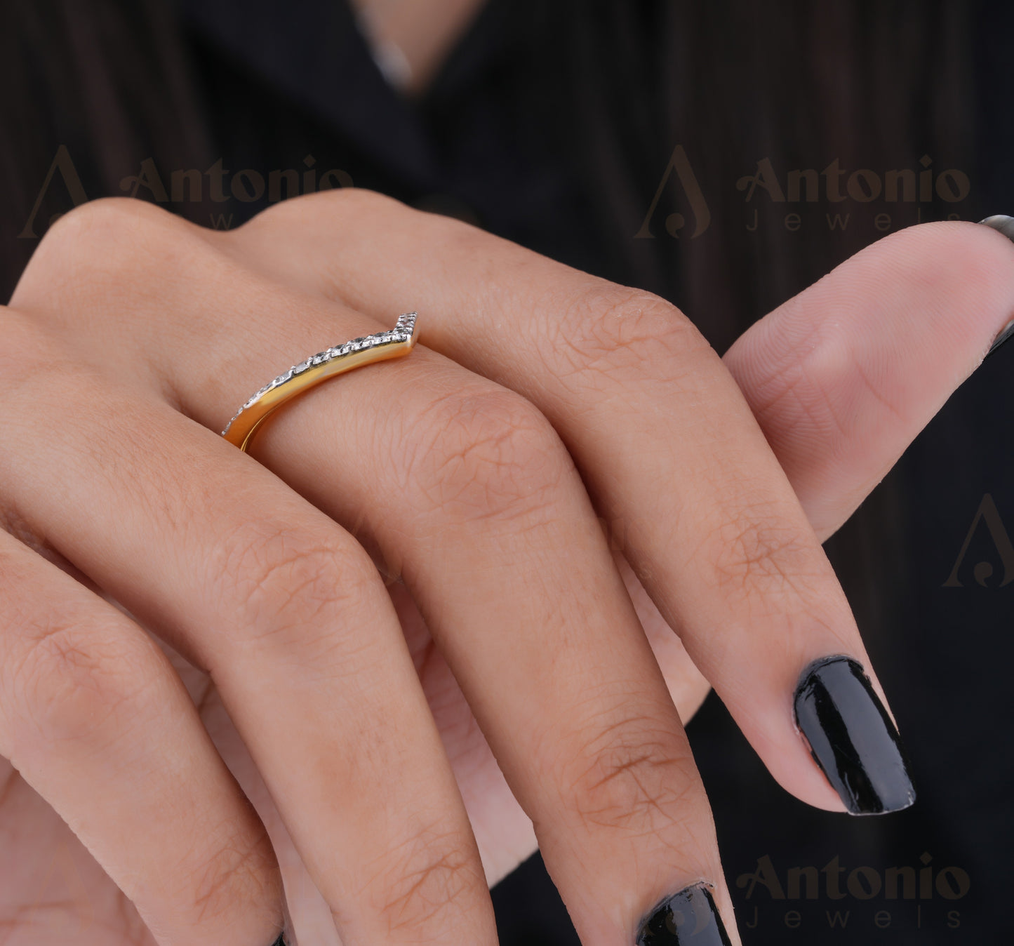 Twisted Wedding Band