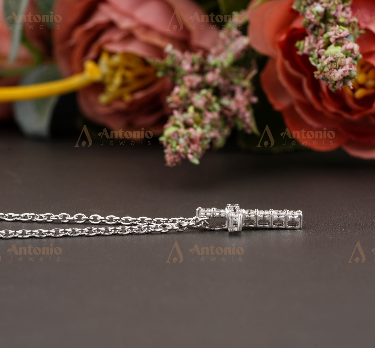 Cross Diamond Necklace