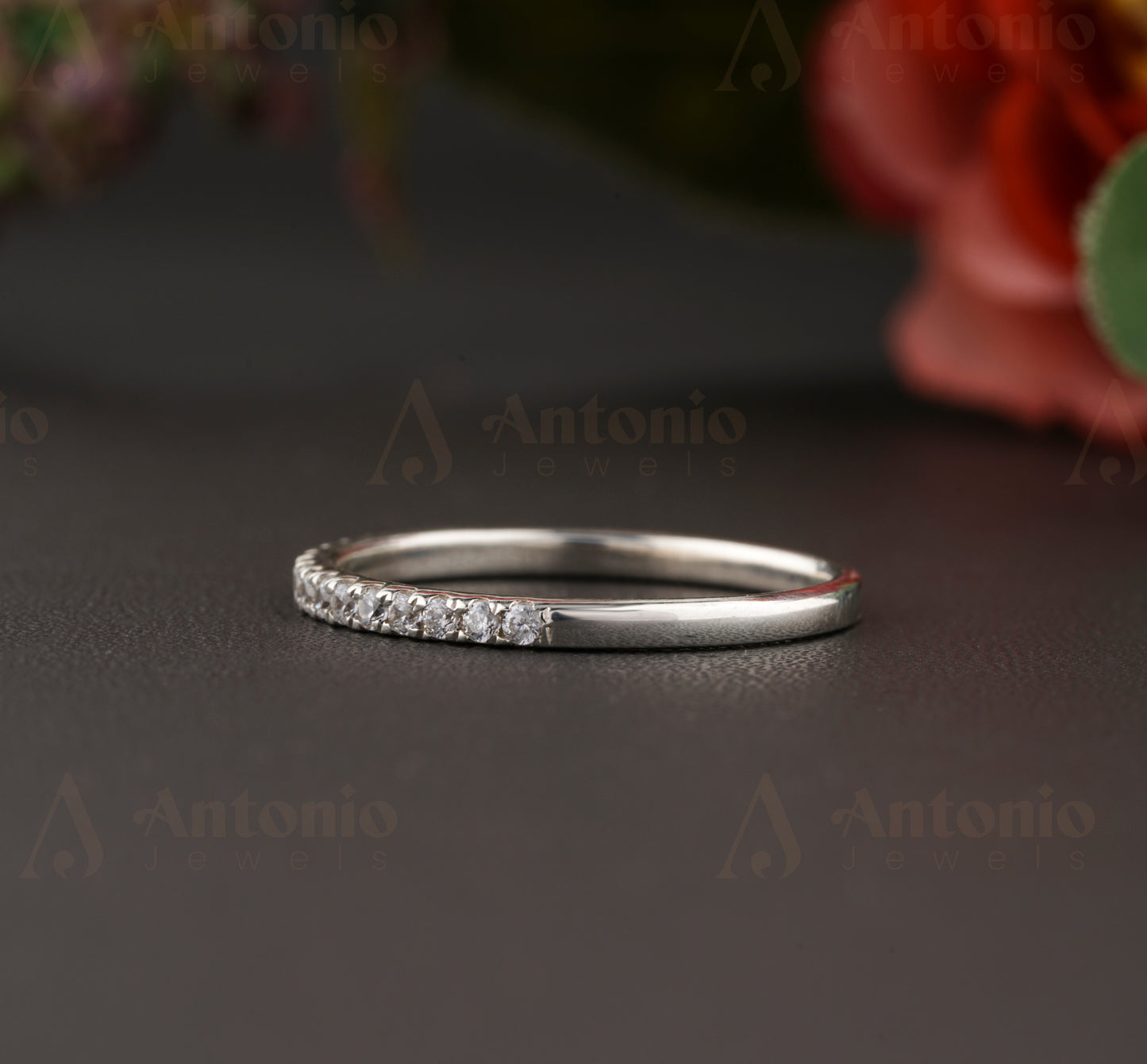 Dainty Wedding Band for her