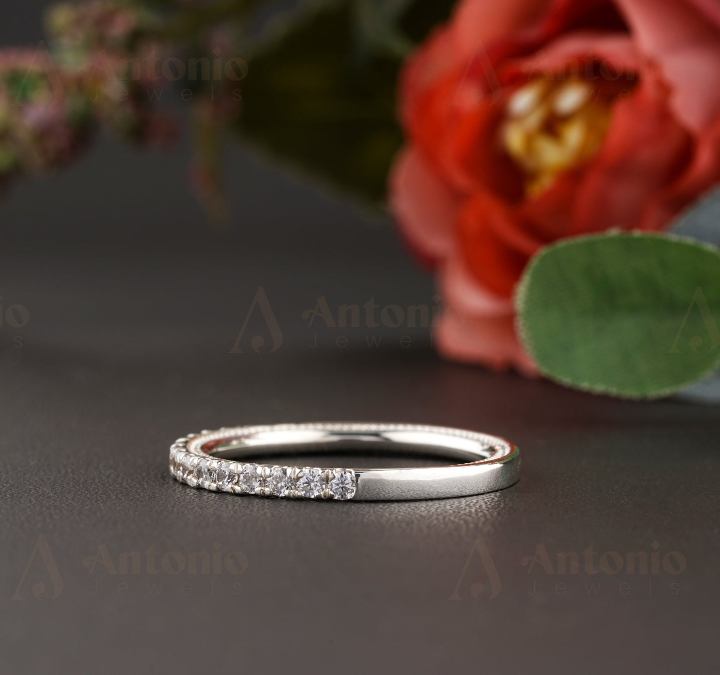 14K Gold Eternity Ring for Women
