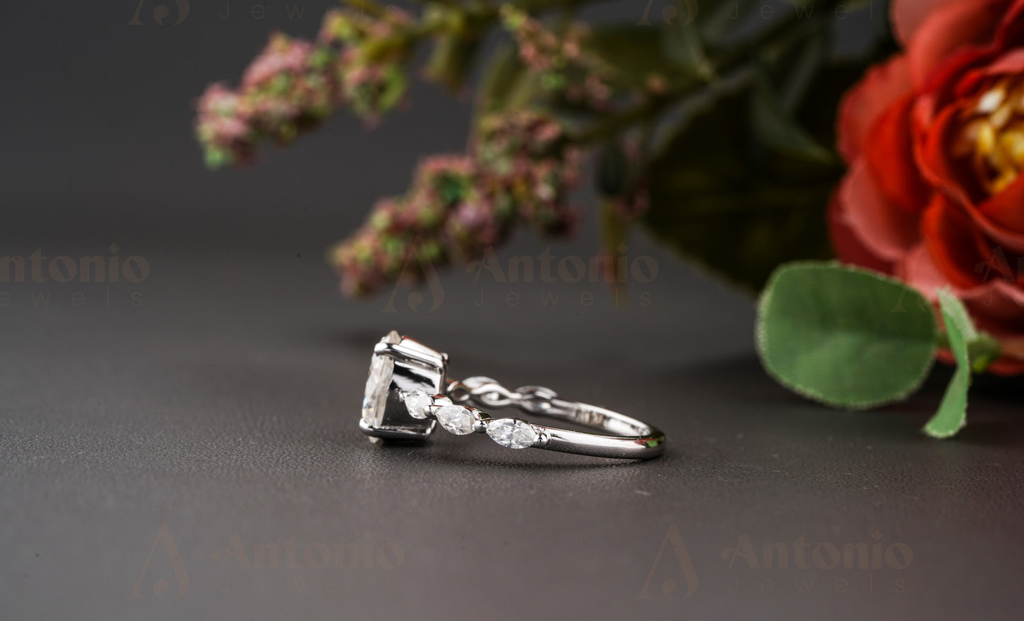 Oval Promise Ring
