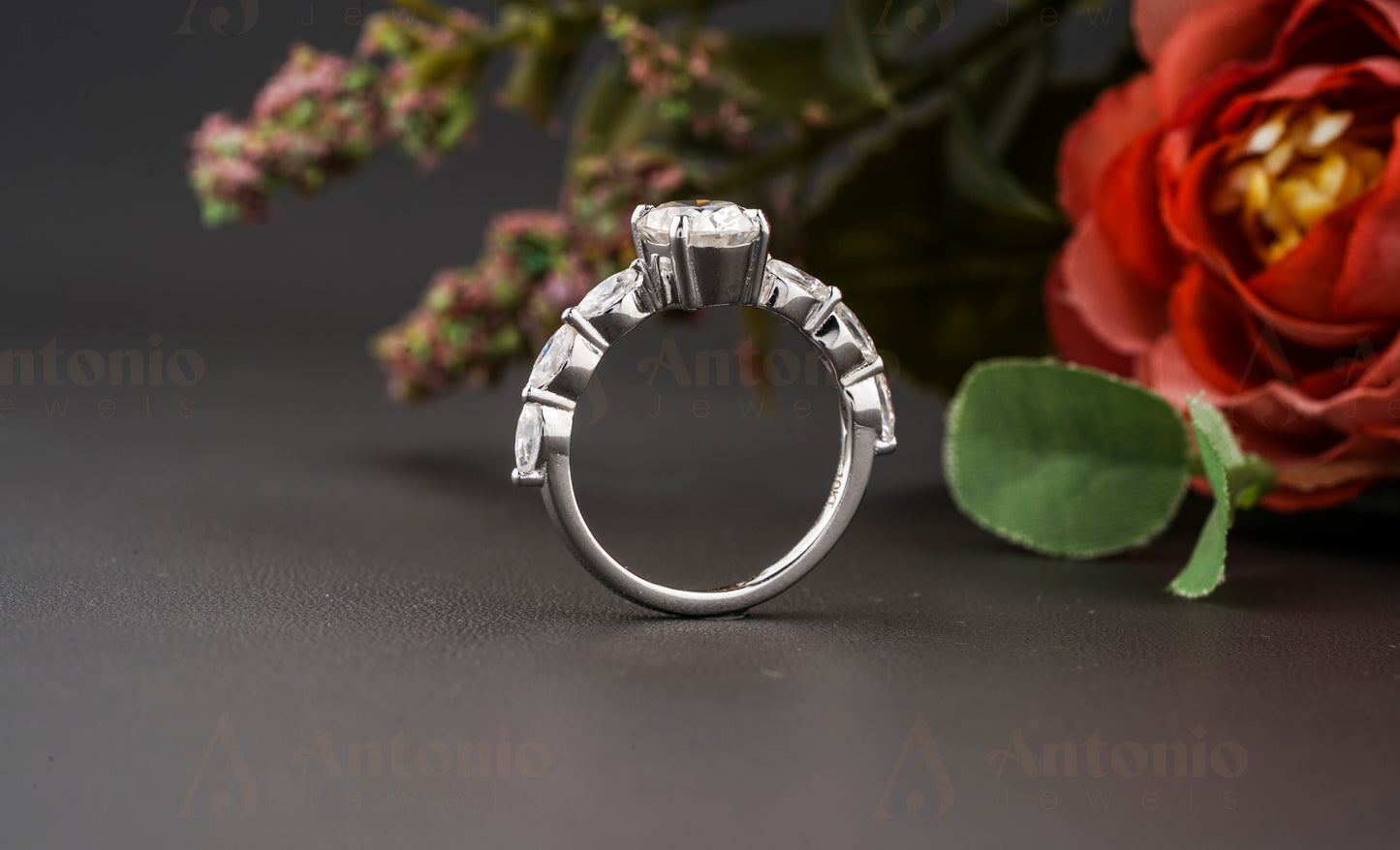 Oval Promise Ring