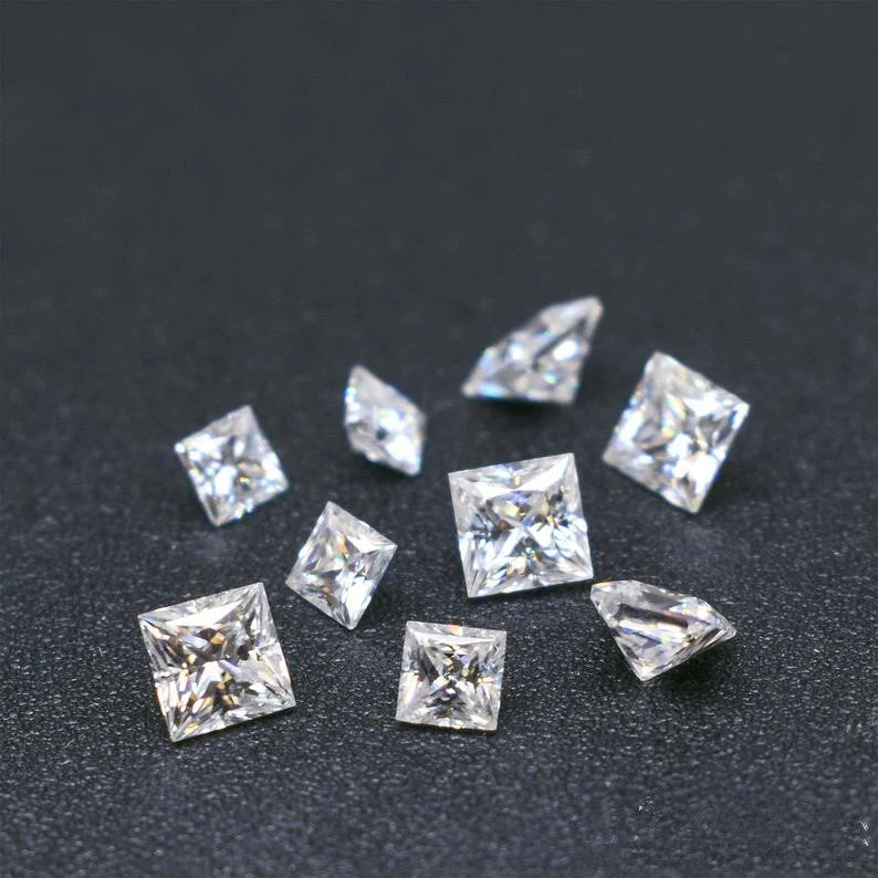 Certified Loose Moissanite D/VVS1 Princess Cut - GRA Certification - Wholesale Pricing from Star Fire