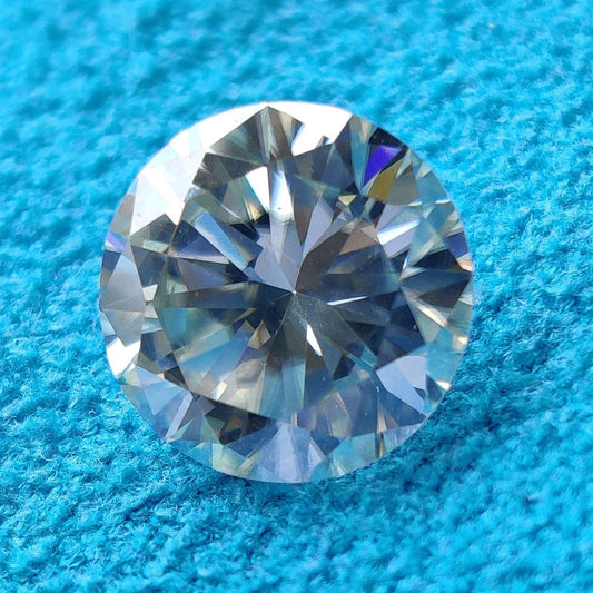 Round Brilliant Diamond Cut Loose Moissanite