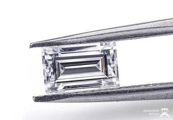 Loose Baguette Moissanite D Color