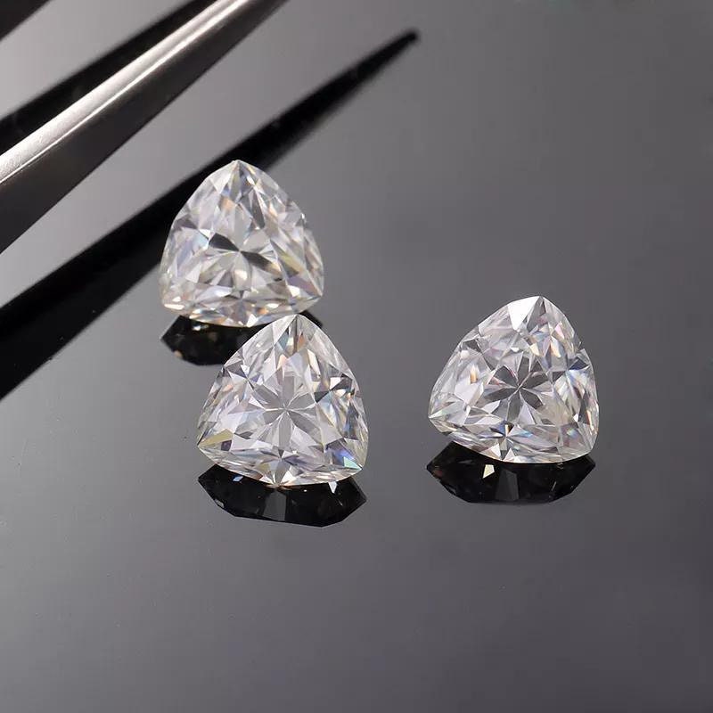 D Color Trillion Loose Moissanite