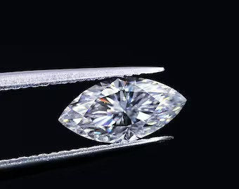 Marquise Cut Moissanite Diamond
