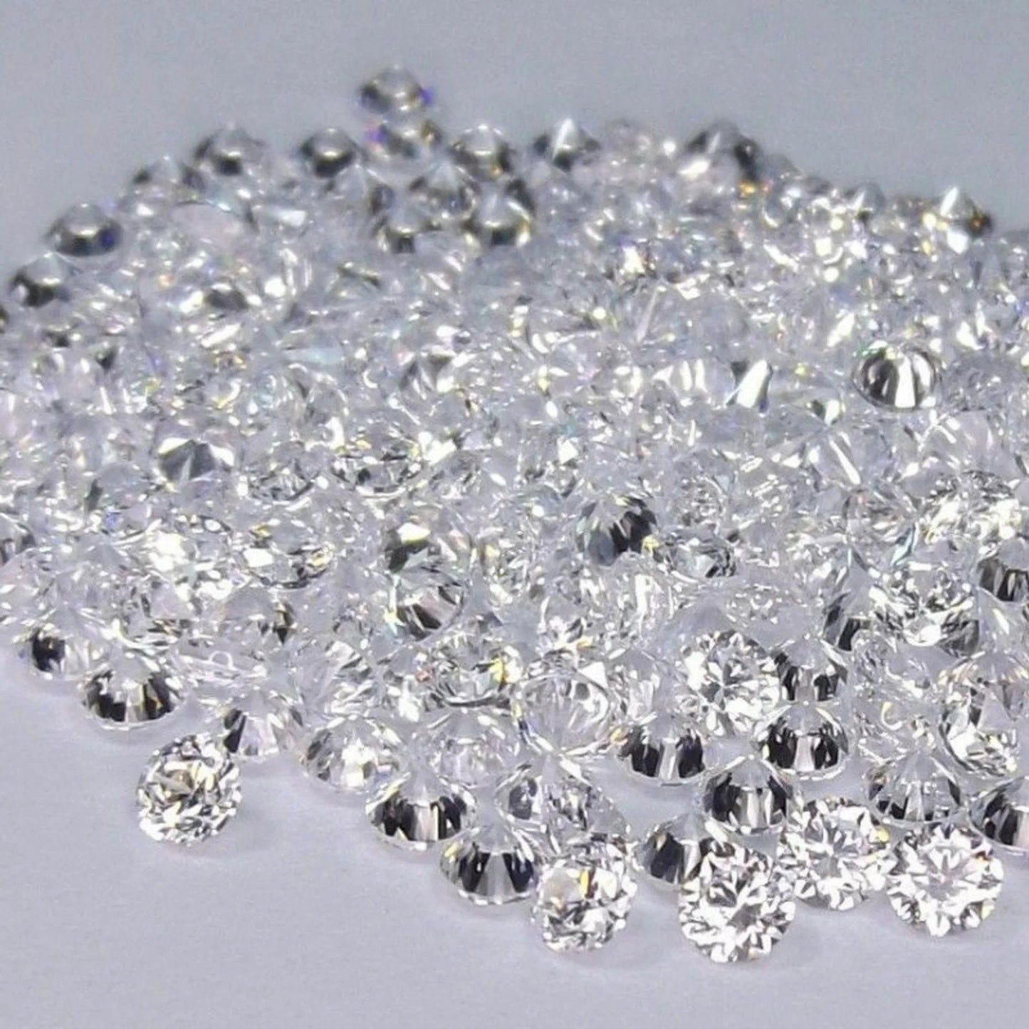 Round Cut Loose Moissanite Diamond