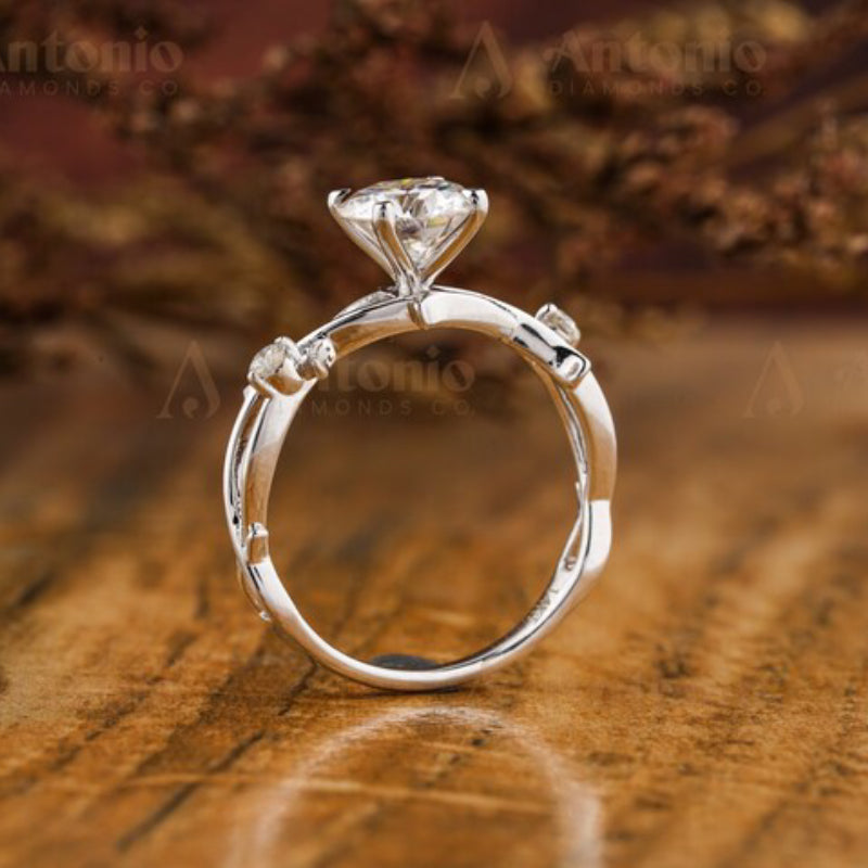 Twig Branch Lab Grown Diamond Ring