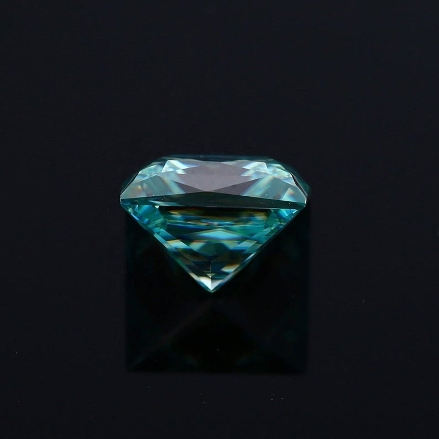 Loose Moissanite 0.50 To 20.00 CT Princess Cut, Blue Loose Moissanite Diamond