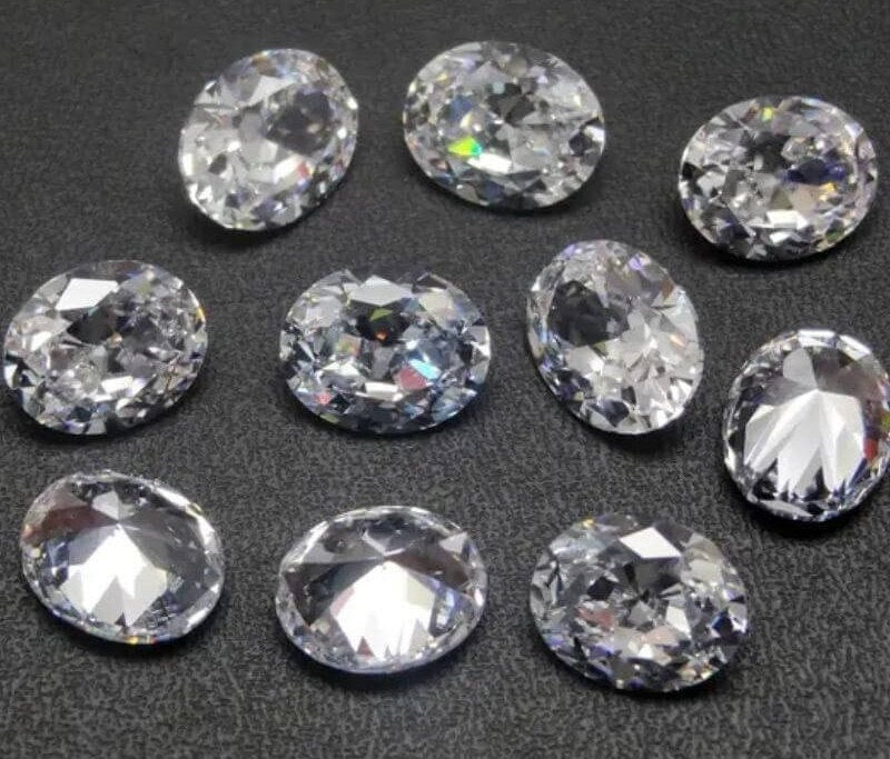 Oval Moissanite Stone