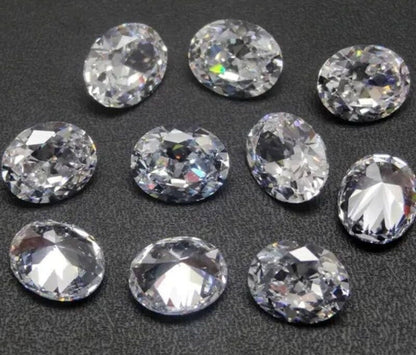 Oval Moissanite Stone
