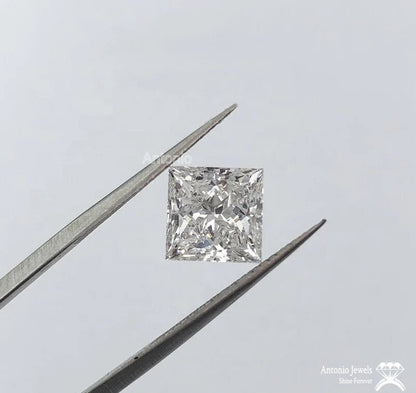 Certified Loose Moissanite D/VVS1 Princess Square Cut - GRA Certification - Wholesale from Star Fire