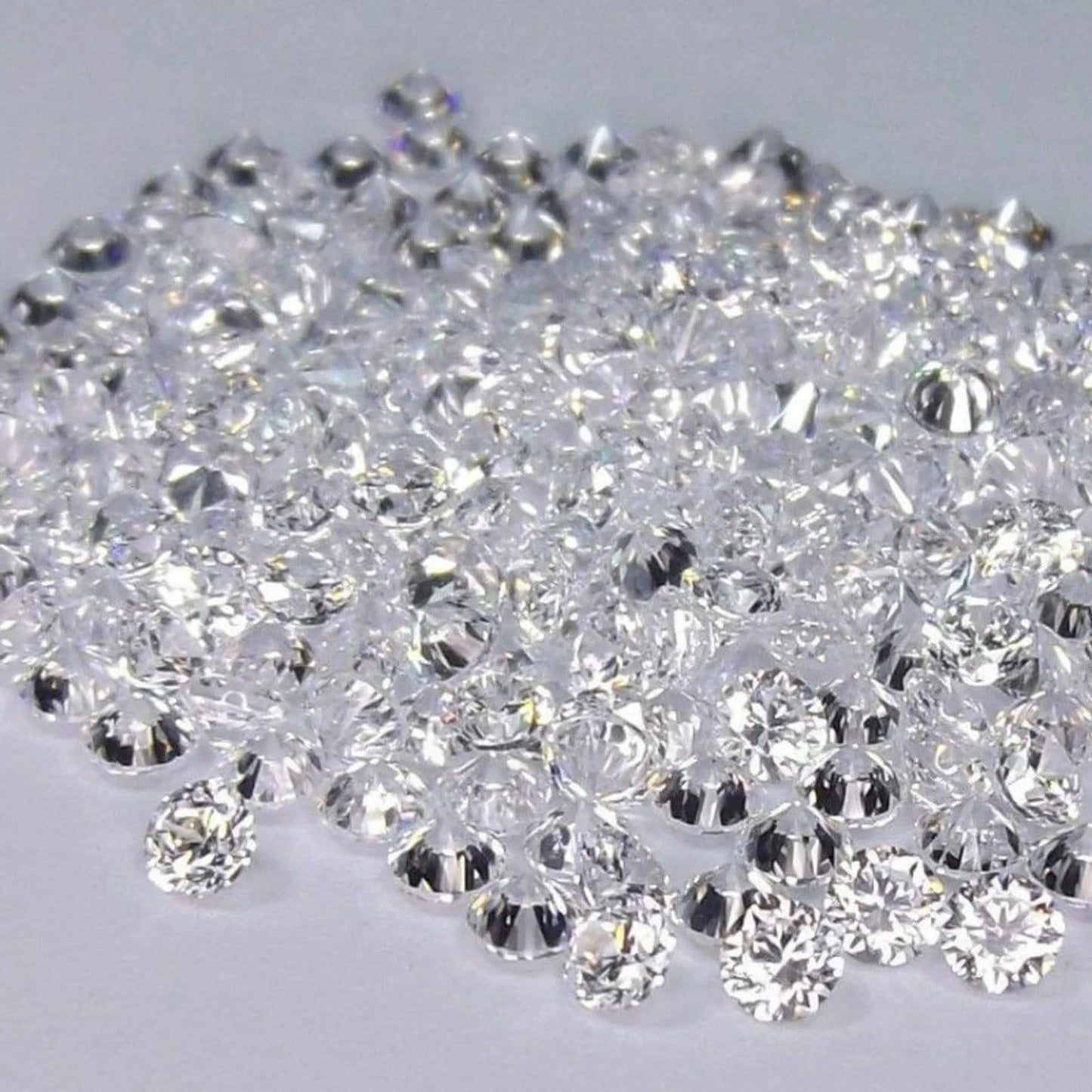 0.70mm to 4mm Full White D Color Small Round Brilliant Diamond Cut Loose Moissanite For Ring, Earring, Jewelry Making (Wholesale Price)