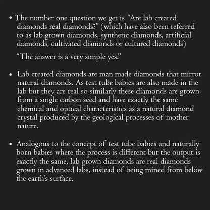 What is Lab Grown Diamond? How is Lab Diamond Made? Is Lab Grown Diamond same as Natural Diamond? Find out Information on Lab Grown Diamond