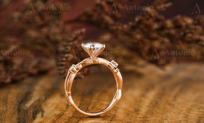 Twig Branch CVD Diamond Ring